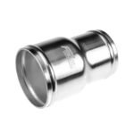 Reductor de aluminio de 57/76 mm con extremos prensados