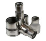 Reductor de aluminio de 63/70 mm con extremos prensados - Imagen 3