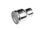 Reductor de aluminio de 70/76 mm con extremos prensados