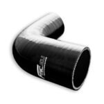 Silicone Reducer elbow 90' 41/54mm Black
