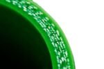 Silicone Reducer elbow 90' 41/54mm Green - Imagen 3