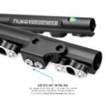 Riel de combustible Nuke Performance para Audi 5 cilindros 20V ABY/3B - Imagen 4
